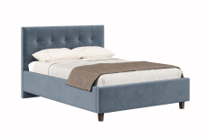 Мягкая кровать, Кровать Турин 1400 с подъёмным механизмом, велюр