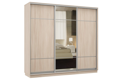 Шкаф-купе Премьер Лайт 61 (08;11;08) трехдверный