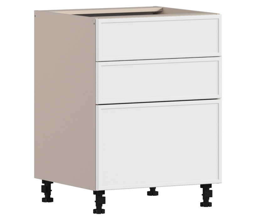 Квадро, Квадро стол 3 ящ 56х82 см