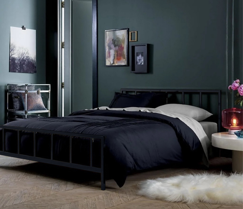 Кровати 140 см, Кровать в стиле лофт Денвер 1.4