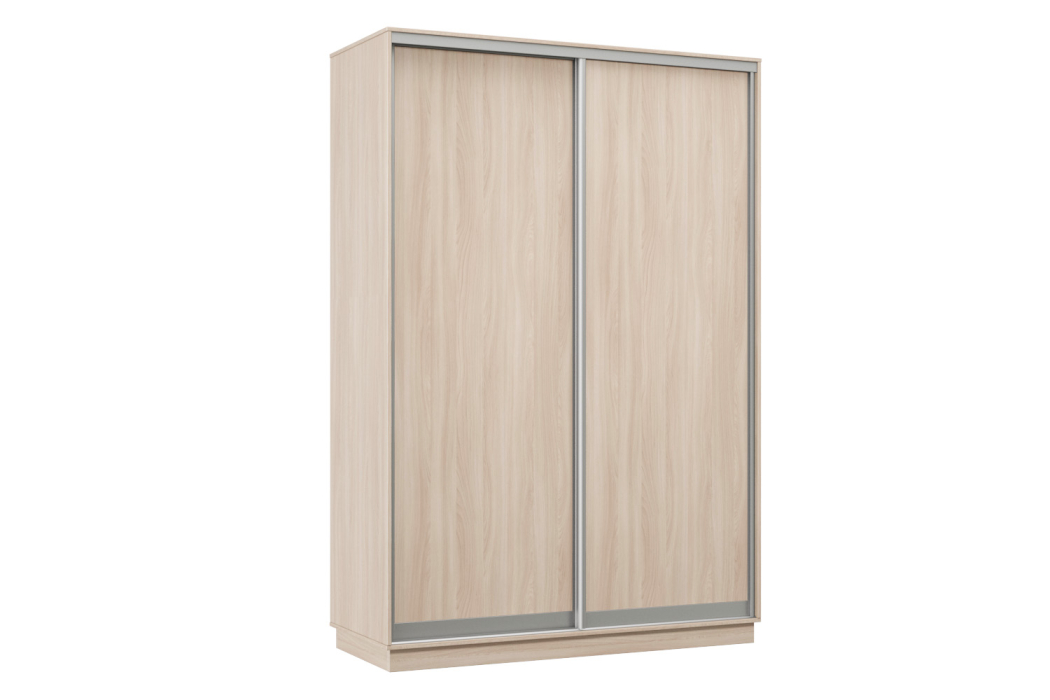 Шкафы-купе 2-х дверные, Шкаф-купе Премьер Лайт МИНИ 04 (02;02) двухдверный