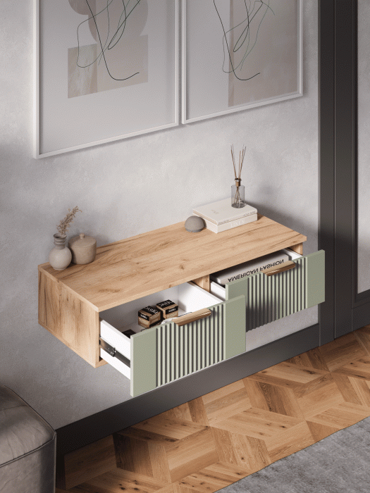 Прикроватные и настенные  столики, Тумба подвесная Ингрия Luxe 10