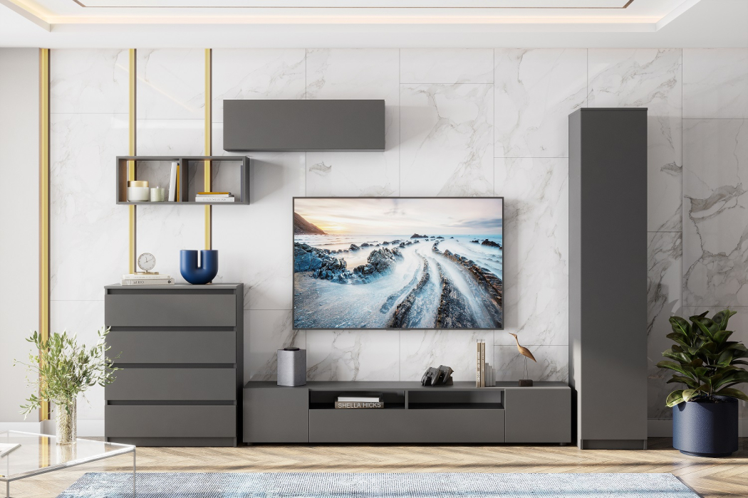 Настенные полки, Шкаф навесной Денвер