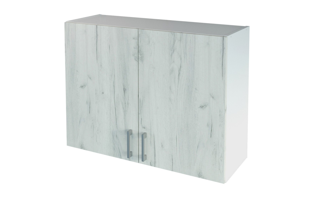 Кухонные гарнитуры, Кухня Адель 1800 дуб крафт белый