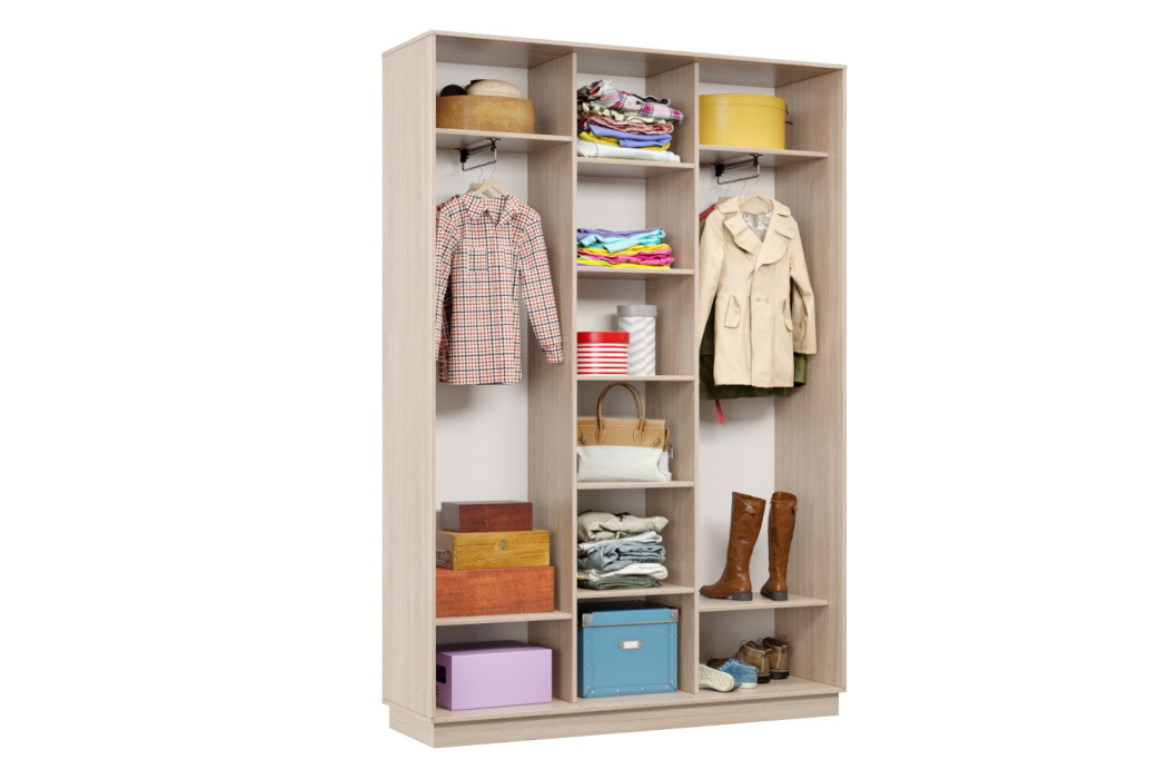 Шкафы-купе, Шкаф-купе Премьер 19 (16;16;16) трёхдверный