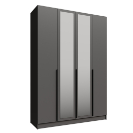 Распашной шкаф с зеркалом Мадрид 1,6м