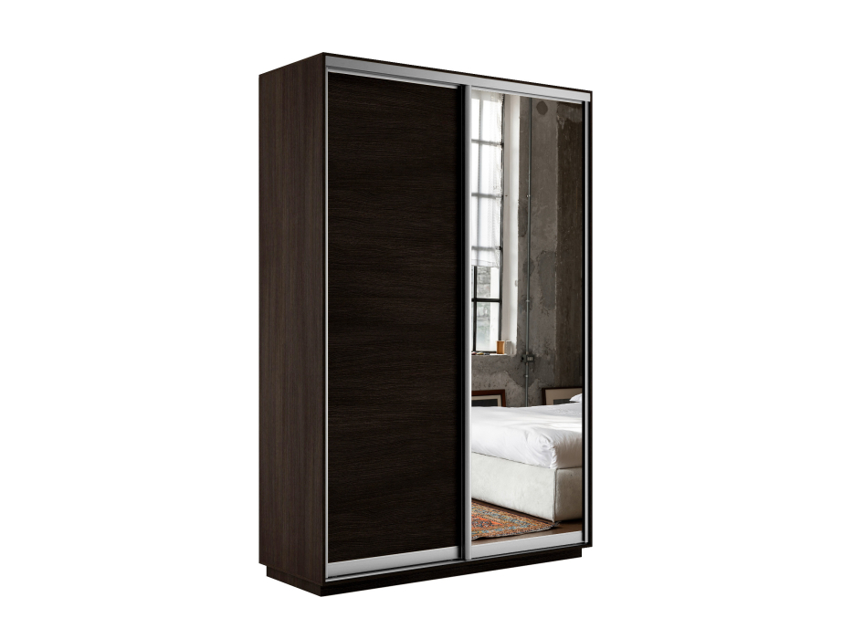 Шкафы-купе 2-х дверные, Шкаф-купе Экспресс Медиум дуо 2400 x 1200 x 450