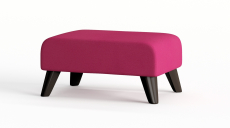 Пуф в прихожую, Пуф Барон на ножках, велюр