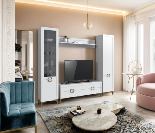 Комплект для гостиной Ассоль, Белый