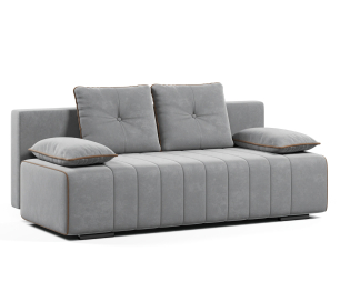 Диван-кровать прямой Лестер аккордеон-евро, велюр