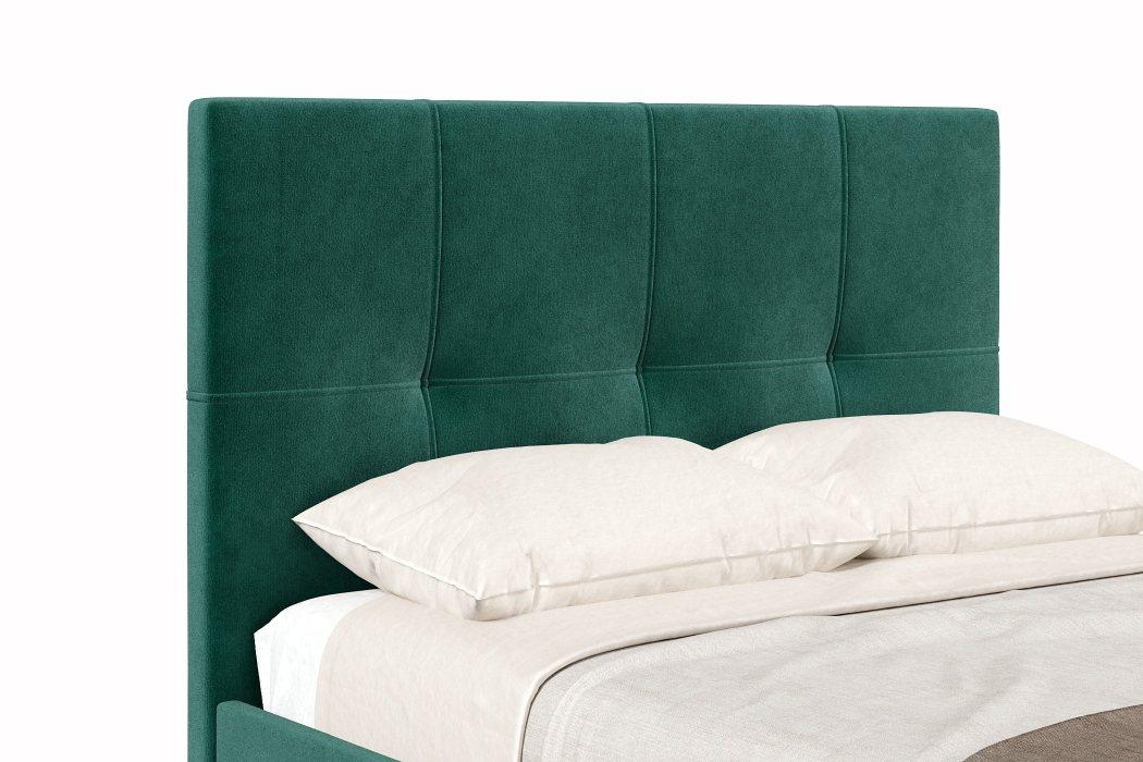 Мягкая кровать, Кровать Марсель 1200, велюр