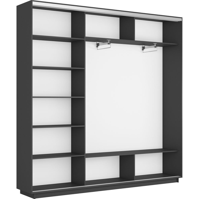 Шкафы-купе 3-х дверные, Шкаф-купе Экспресс 3-х дверный Фотопечать Шары Стекла 180х45х220