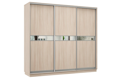 Шкаф-купе Премьер 33 (14;14;14) трёхдверный