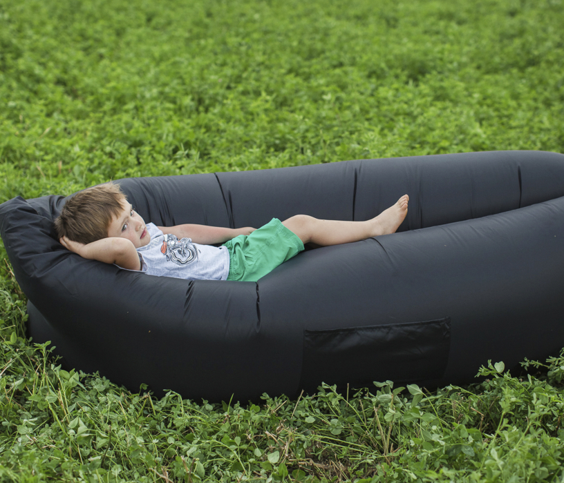 Бескаркасные диваны, Надувной шезлонг (ламзак, биван) Airpuf