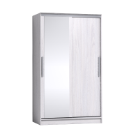 Шкафы-купе 2-х дверные, Шкаф-купе 2-дв  Strike 1200 зеркало/лдсп  (в2105*ш1232*г595)
