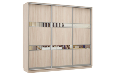 Шкаф-купе Премьер 34 (15;15;15) трёхдверный