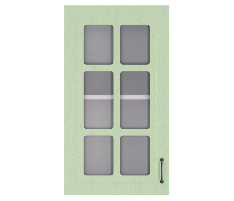 Фасады, Регина фасад для шкафа навесного со стеклом 40х71 см