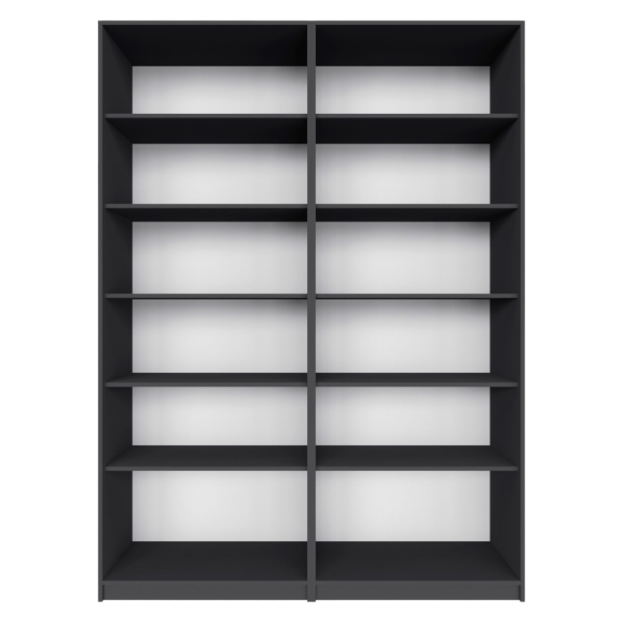 Шкафы распашные, Распашной шкаф Локер 800+800 (Гармошка с системой Push to Move/Правый) с полками