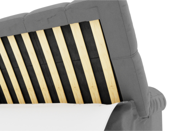 Прямой диван Финка,книжка,велюр