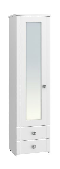 Шкафы пеналы, Шкаф-пенал с зеркалом Изабель ИЗ-63К