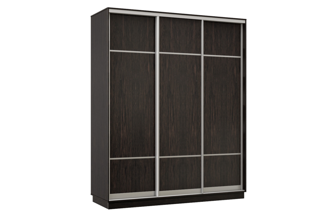 Шкафы-купе, Шкаф-купе Премьер Лайт 23 (08;08;08) трехдверный