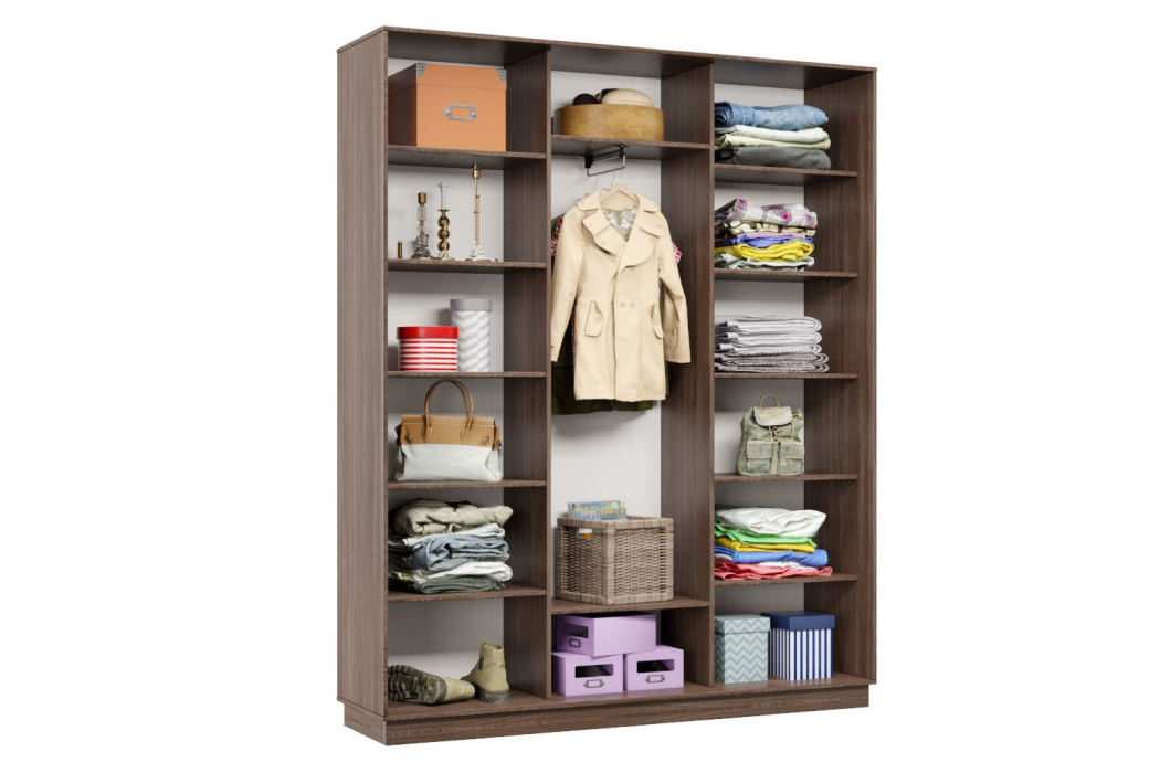 Шкафы-купе, Шкаф-купе Премьер 31 (16;16;16) трёхдверный