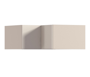 Белла шкаф навесной угловой 2 дв 90х36 см