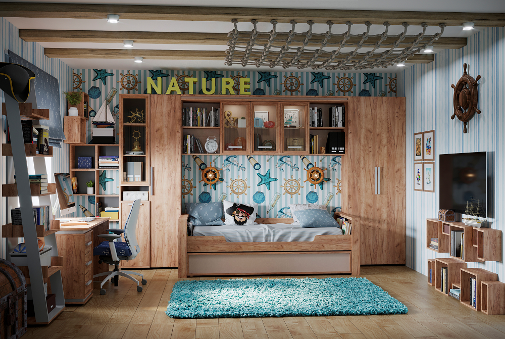 Для одежды, Шкаф для белья Nature 83