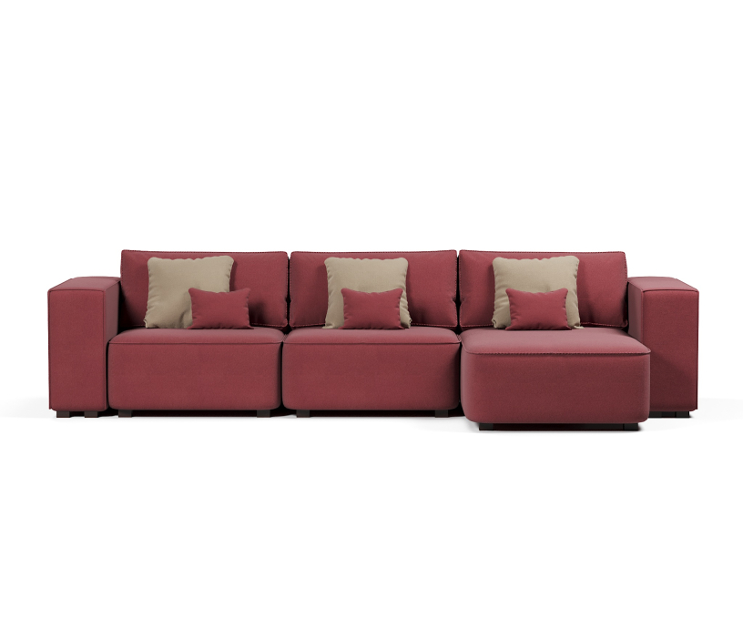 Диваны угловые, Диван-кровать угловой еврокнижка Сиэтл, велюр