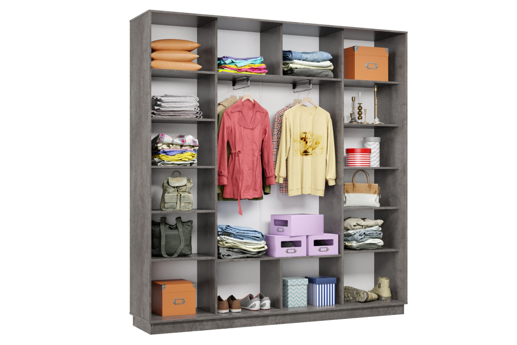 Шкафы-купе 3-х дверные, Шкаф-купе Премьер 33  (01РБ;01РБ;01РБ) фасады ромб белый/трёхдверный/Профиль чёрный муар