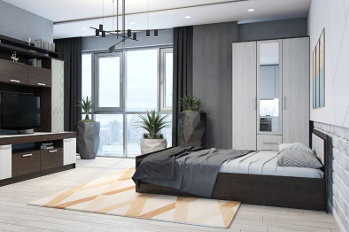 Кровать 90х200 с проложками ДСП Фиеста LIGHT