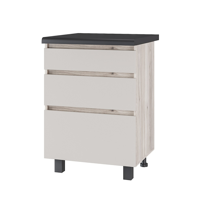 Кухонные гарнитуры, Шкаф со столешницей Берген Лайт 6с3