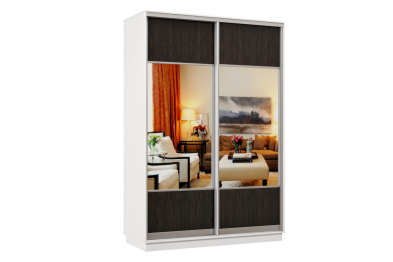 Шкаф-купе Премьер Лайт 11 (05;05) двухдверный