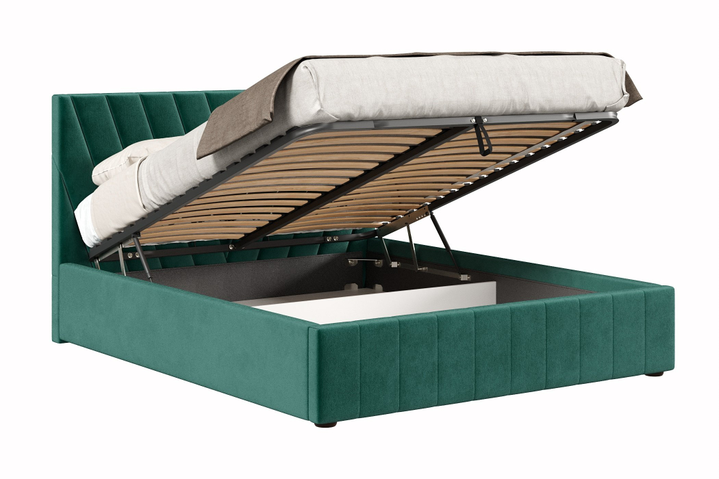 Мягкая кровать, Кровать Палермо 1600 с подъёмным механизмом