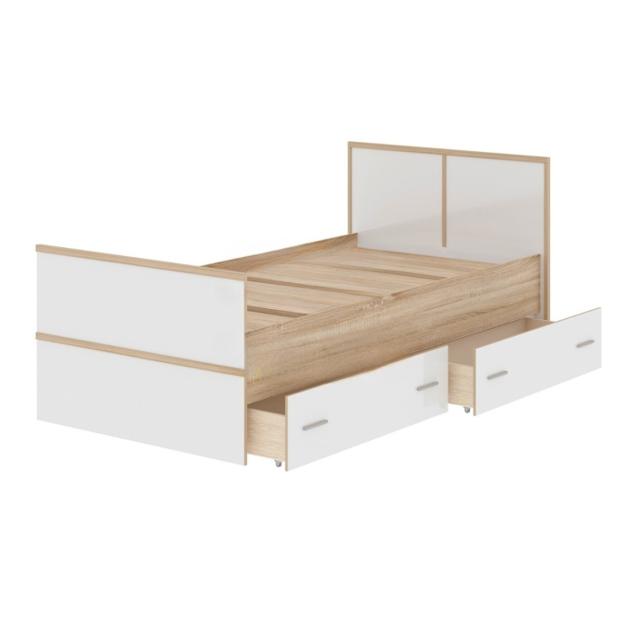 Кровати одноярусные, Кровать Сакура с проложками ДСП 90х200