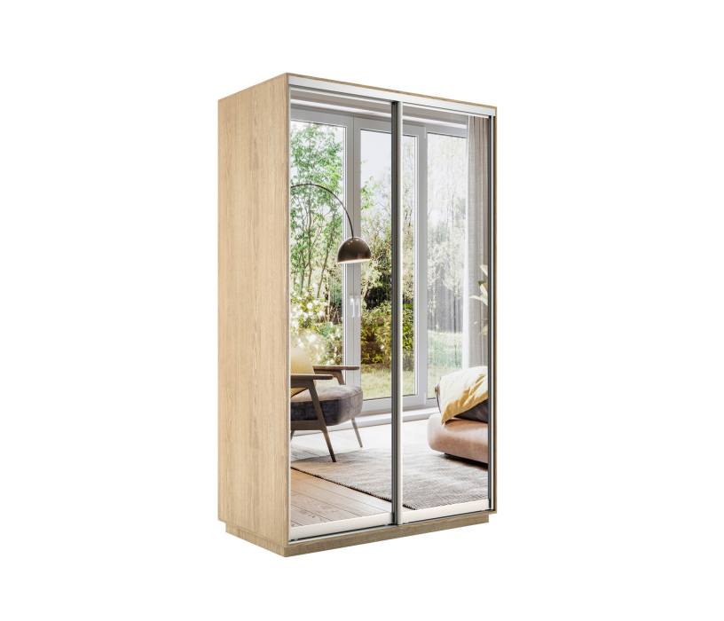 Шкафы-купе, Шкаф-купе Экспресс Экспенс дуо 2200 x 1600 x 600