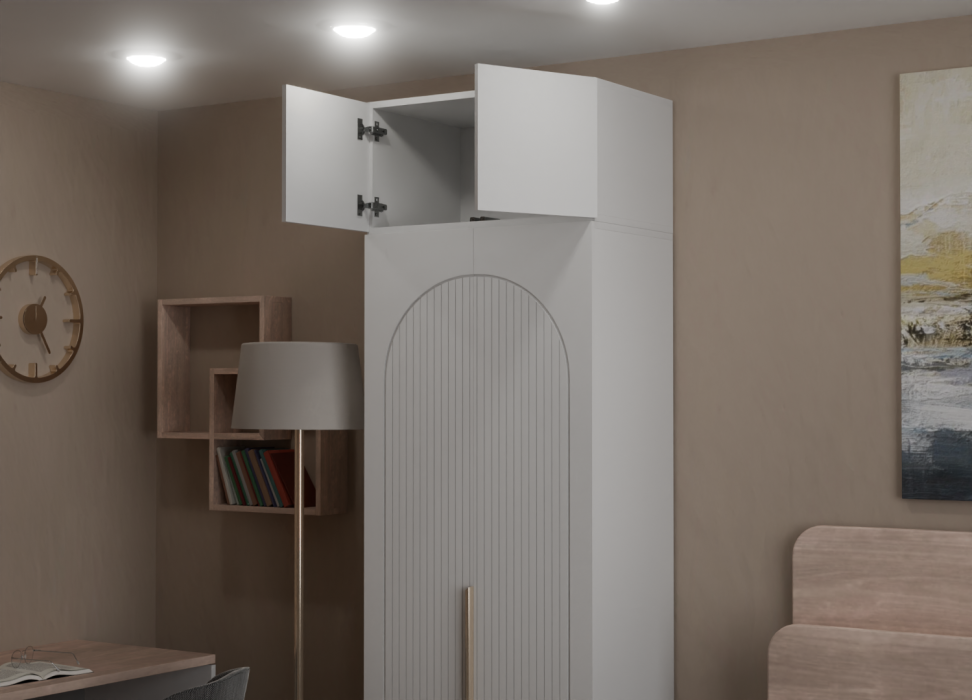 Шкафы распашные, Антресоль Фиеста 802