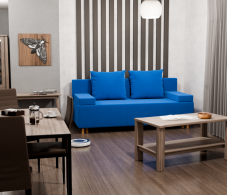 Диваны еврокнижки, Прямой диван Инди,еврокнижка,велюр