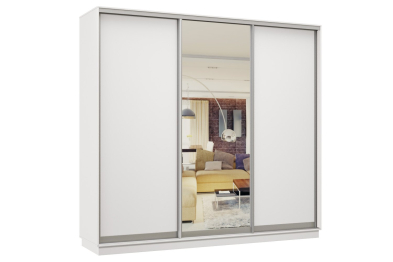 Шкаф-купе Премьер Лайт 62 (02;01;02) трехдверный