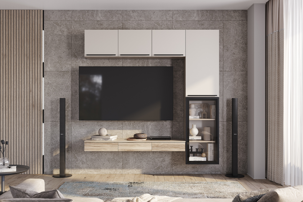 Шкафы распашные, Шкаф навесной Урбан ШКН-08