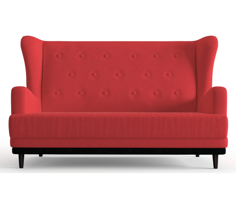 Дизайнерские диваны для гостиной, Диван прямой Барон Люкс, Рогожка