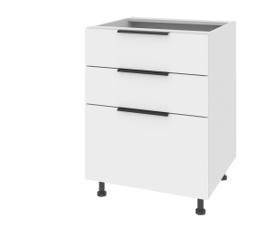 Тумба напольная с 3-мя ящиками 60 х 82 см Фиджи