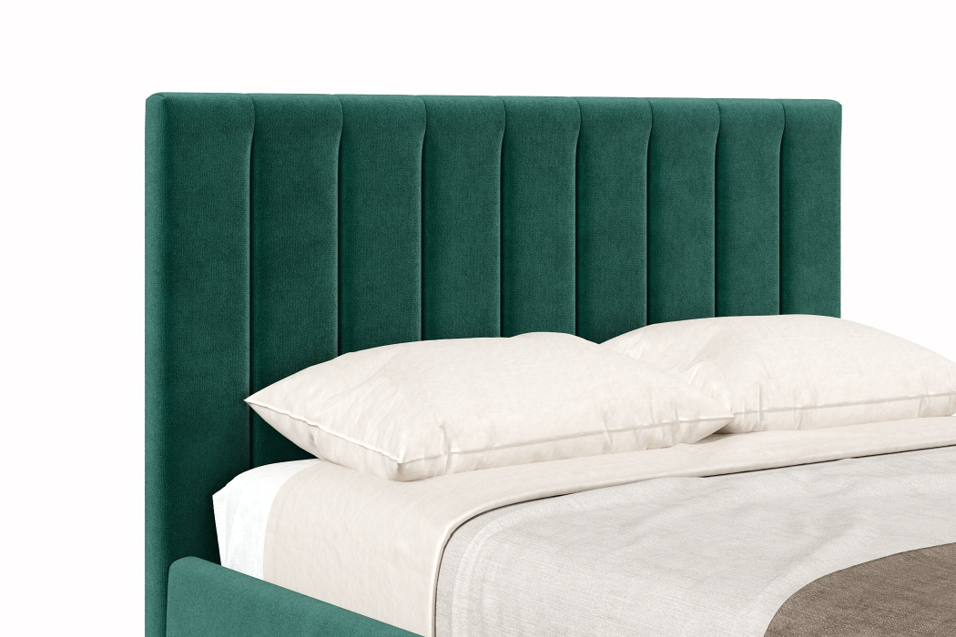 Мягкая кровать, Кровать Верона 1400 с подъёмным механизмом, велюр