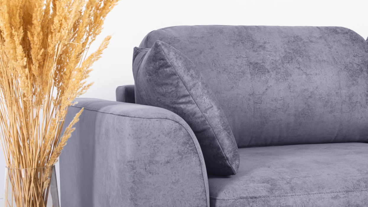 Диваны угловые в гостиную, Диван угловой Trump, велюр