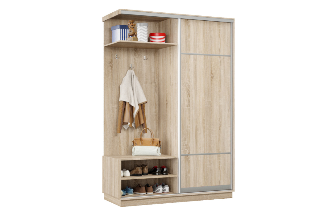 Прихожие, Прихожая Премьер 03 Лайт 08 Левая