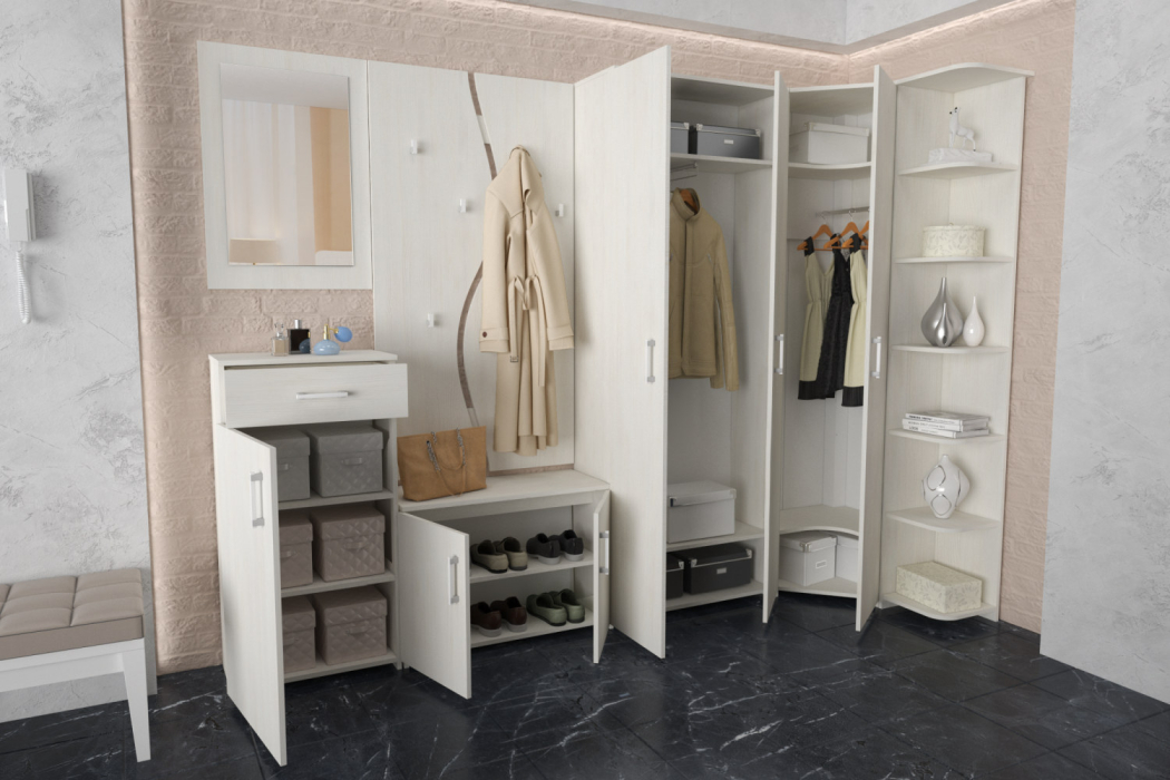 Угловые шкафы, Шкаф угловой Агата АТ-8