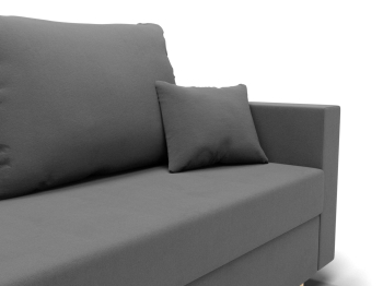 Прямой диван Пульсар,еврокнижка,велюр