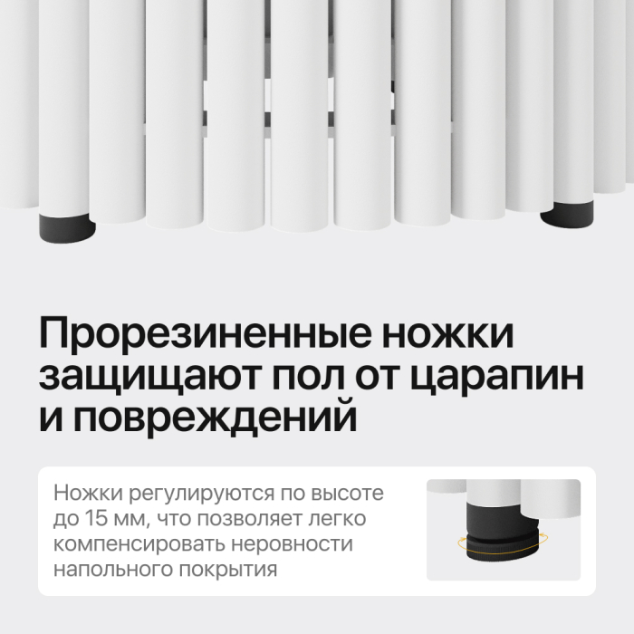 Обеденные столы, Стол овальный обеденный с металлическим белым подстольем 200*90*75