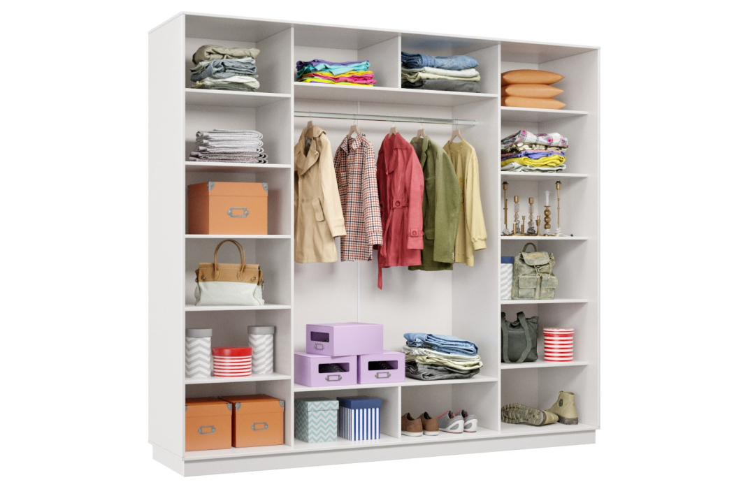 Шкафы-купе, Шкаф-купе Премьер 60 (14;14;14) трёхдверный