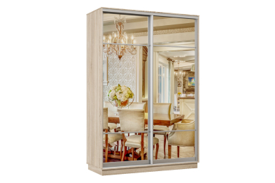 Шкаф-купе Премьер Лайт 11 (11;11) двухдверный